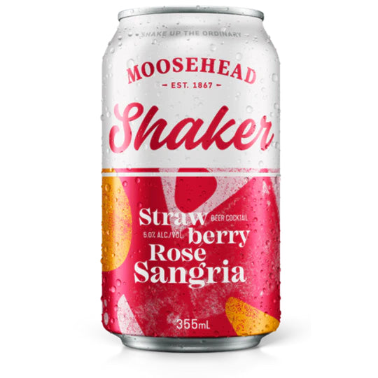 Moosehead - Shaker "Strawberry Rose Sangria" (355 ml)
