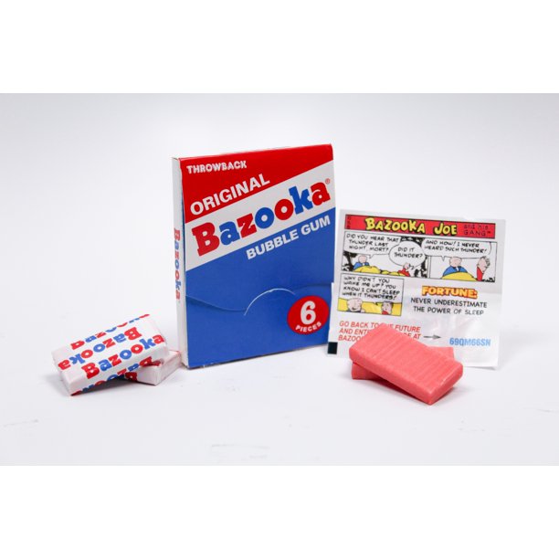 Bazooka - Bubble Gum "Original" (6 Stück)