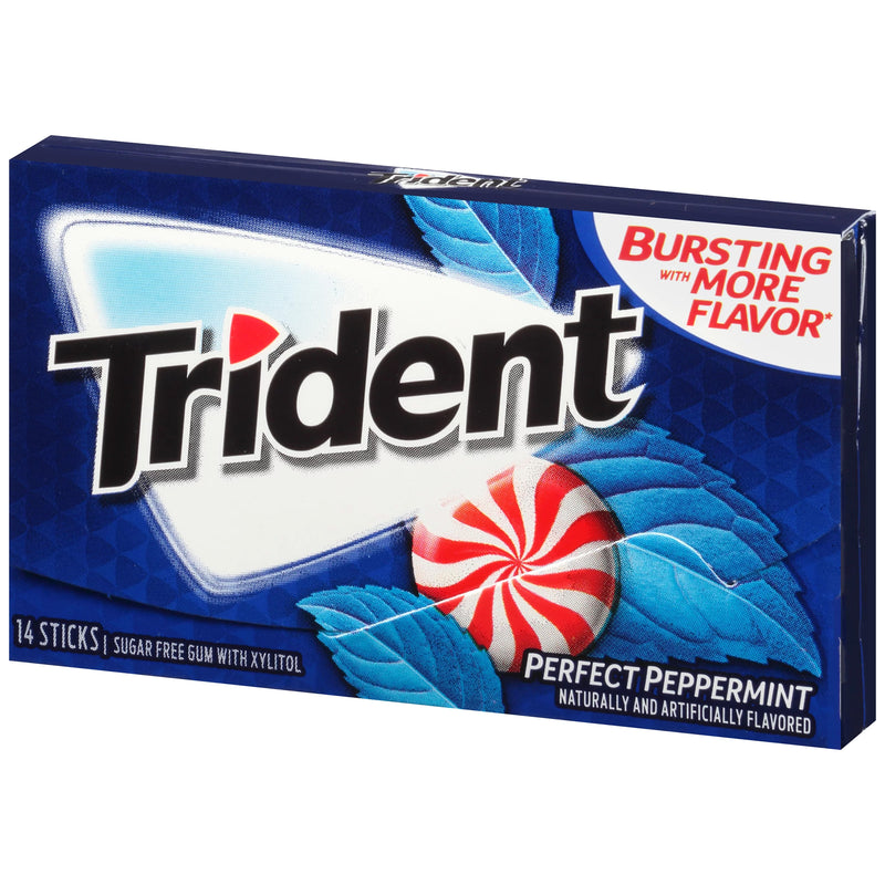 Trident - Sugar Free Gum "PERFECT PEPPERMINT" (26,6 g)