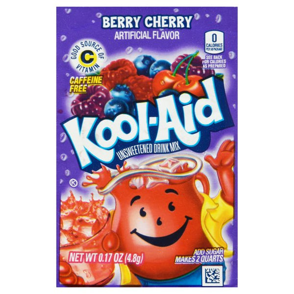 Kool-Aid - Instant Drink Mix - "Berry Cherry" (4,8 g)
