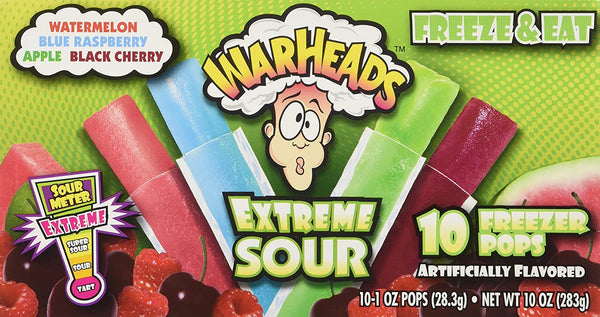 Warheads - Extreme Sour "Freezer Pops" (283,5 g)