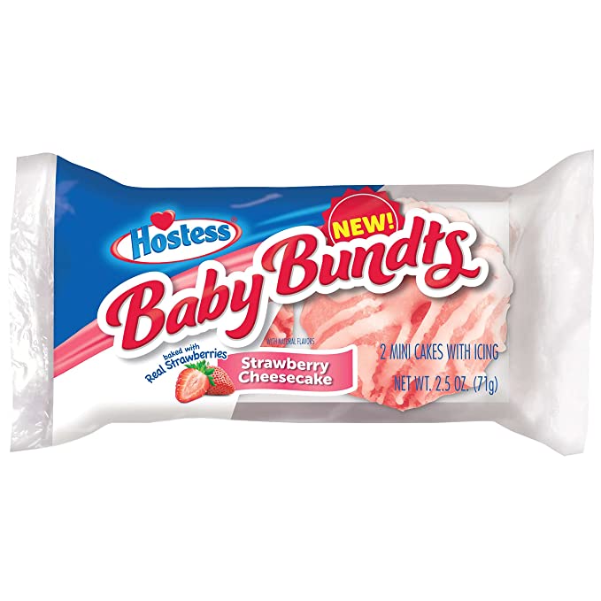 Hostess - Baby Bundts "Strawberry Cheesecake" single serve  (71 g)
