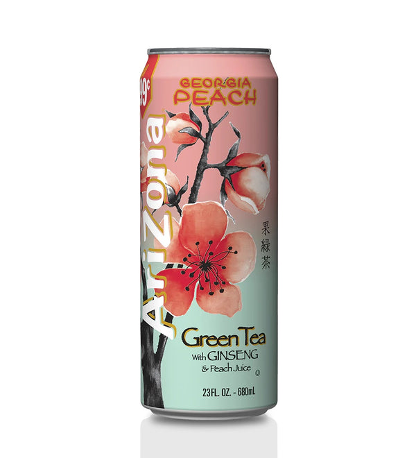 Arizona - Green Tea with GINSENG "Georgia Peach" (680 ml)