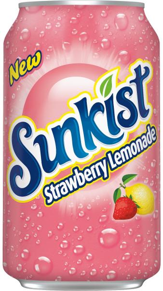 Sunkist - Soda "Strawberry Lemonade" (355 ml)