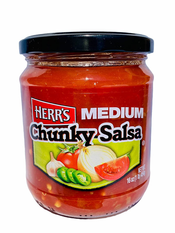 Herr's - Salsa Dip "Medium Chunky Salsa" (454 g)