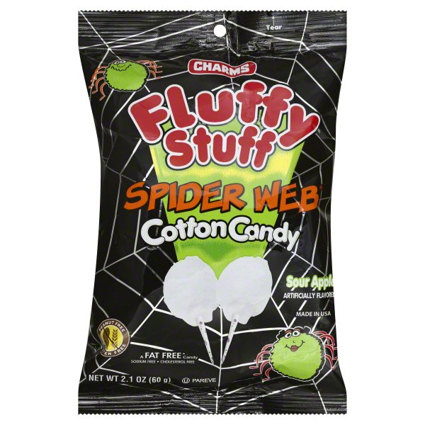 Charms - Fluffy Stuff Cotton Candy "Spider Web" (60 g)