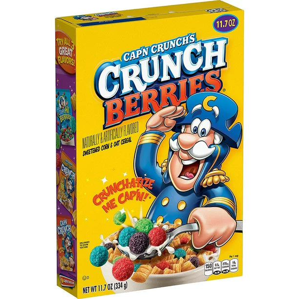 Quaker - Cereal "Cap'n Crunch Berries" (334 g)