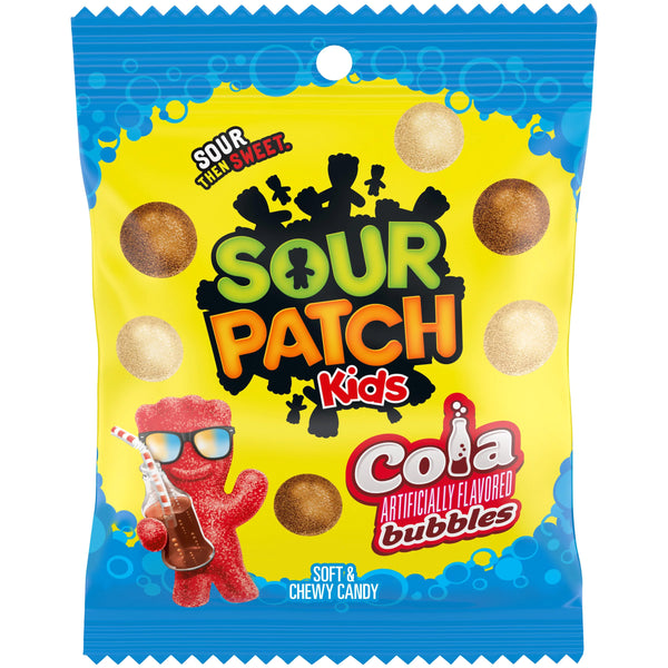 Sour Patch Kids - Soft & Chewy Candy "Cola bubbles" (227 g)