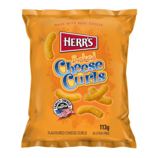 Herr's - flavored Cheese Curls "Cheese" (113 g)