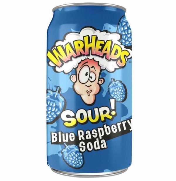 Warheads - Sour Soda "Blue Raspberry" (355 ml)