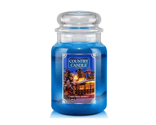 Country Candle - Large Jar "Christmas Market" (680 g)