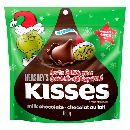 Hershey's - Kisses "Grinch Bag" (180 g)