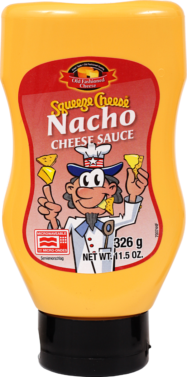Old Fashioned Foods - Squeeze Cheese "Nacho" (326 g)
