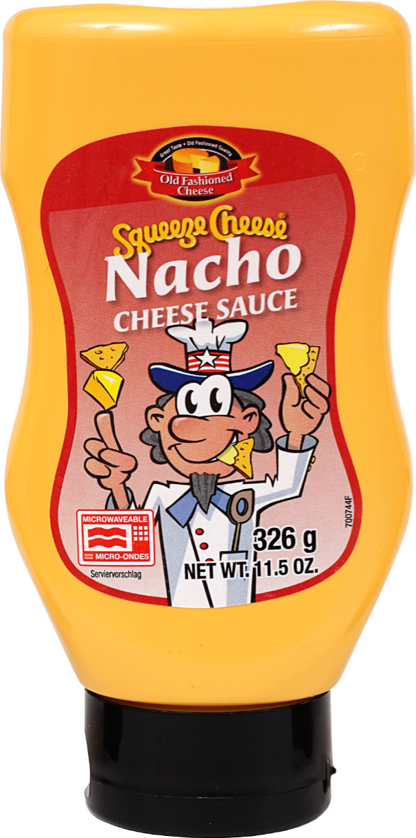 Old Fashioned Foods - Squeeze Cheese "Nacho" (326 g)