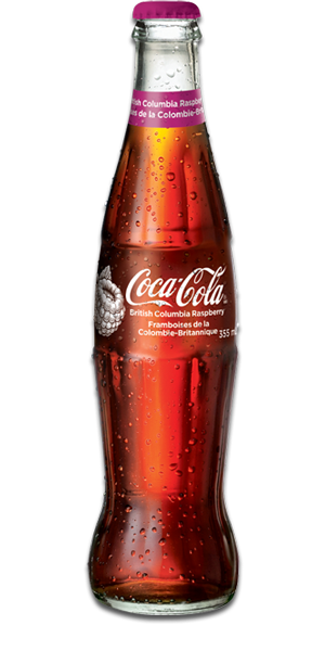 CocaCola - Glass "British Columbia Raspberry" (355 ml)