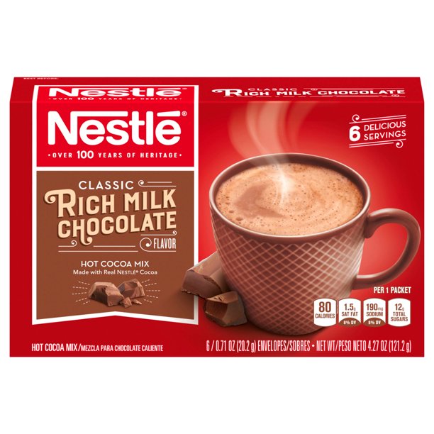 Nestle - Hot Cocoa Mix "Rich Milk Chocolate" (121,2 g)