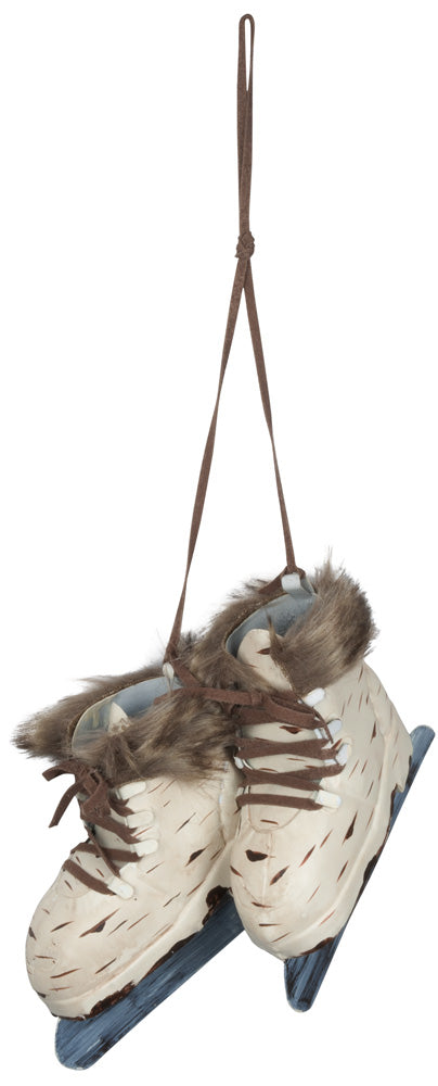 Hängedeko - Metall "Schlittschuh" (ca. 15 cm)