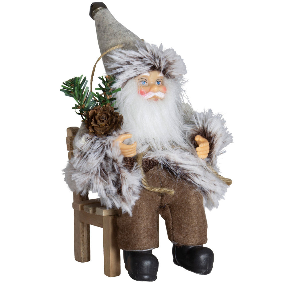 Weihnachtsmann - Santa "4 Funktionen - 1 Design" (18 cm)