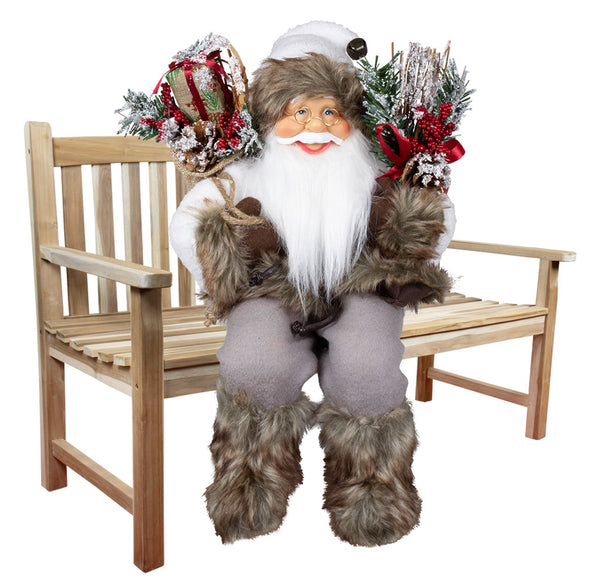 Weihnachtsmann - Santa Kantenhocker "Klaus" (45 cm)