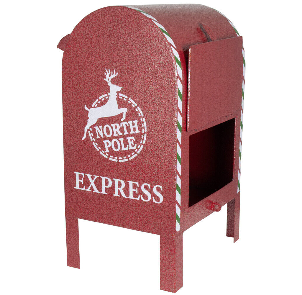 Deko Briefkasten - Metall "Santa" (34 cm)