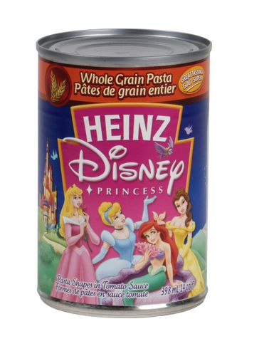 HEINZ - Pasta Shapes in Tomato Sauce "Disney Princess" (398 ml)
