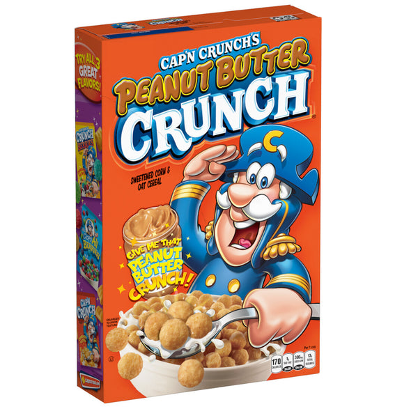 Cap'n Crunch's - Cereal "Peanut Butter Crunch" (325 g)
