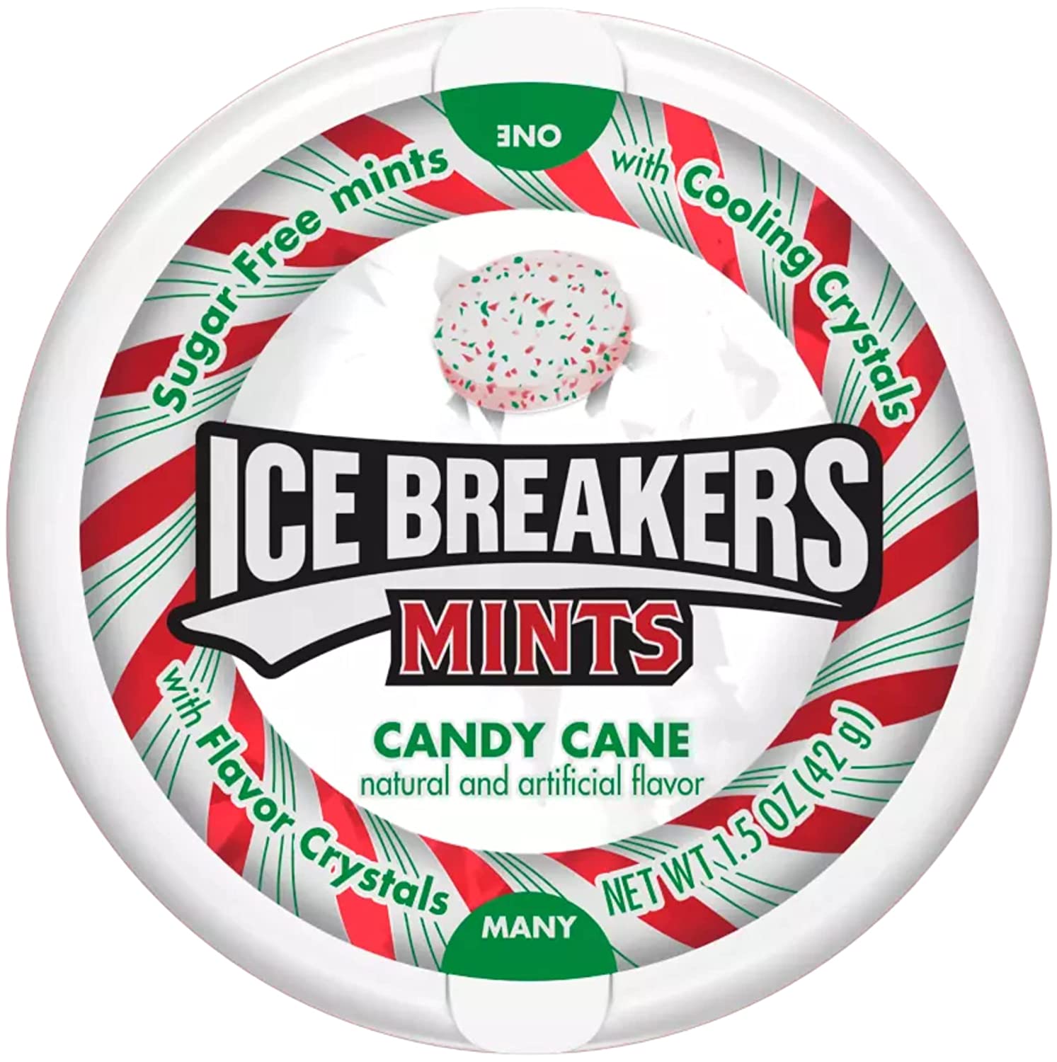 Ice Breakers - Mints "Candy Cane" (Sugar free) (42 g)