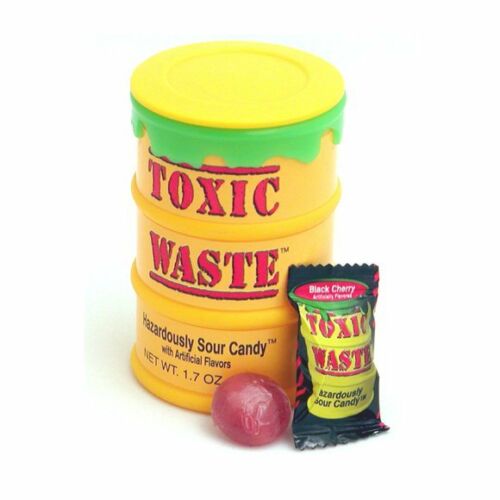 Toxic Waste - Sour Candy Colored Drums "Hazardously" (48 g)