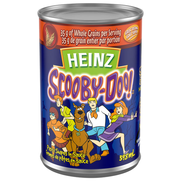 HEINZ - Pasta Shapes in Tomato Sauce "Scooby Doo" (398 ml)