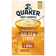 QUAKER - Instant Oatmeal "Golden Syrup" (360 g)