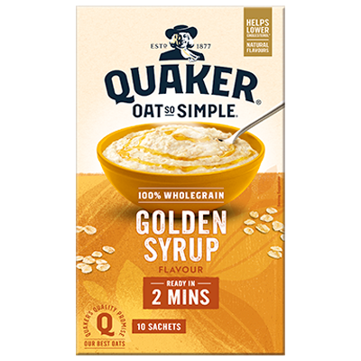 QUAKER - Instant Oatmeal "Golden Syrup" (360 g)