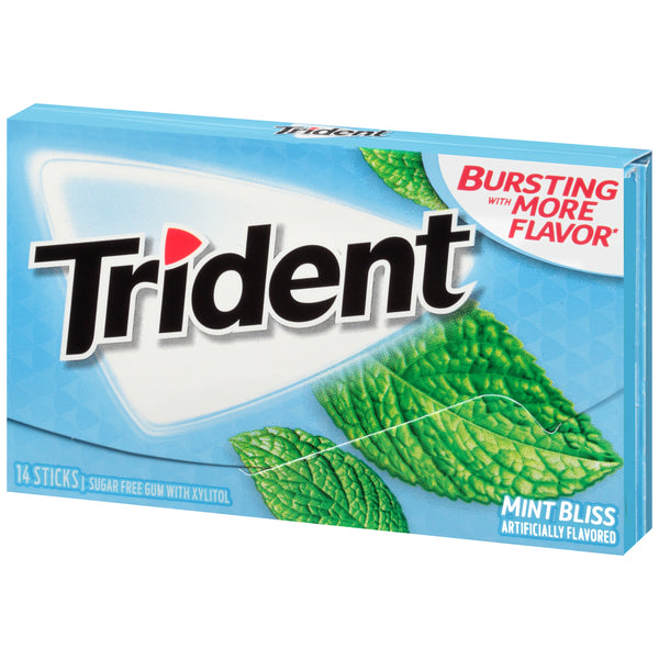Trident - Sugar Free Gum "Mint Bliss" (26,6 g)