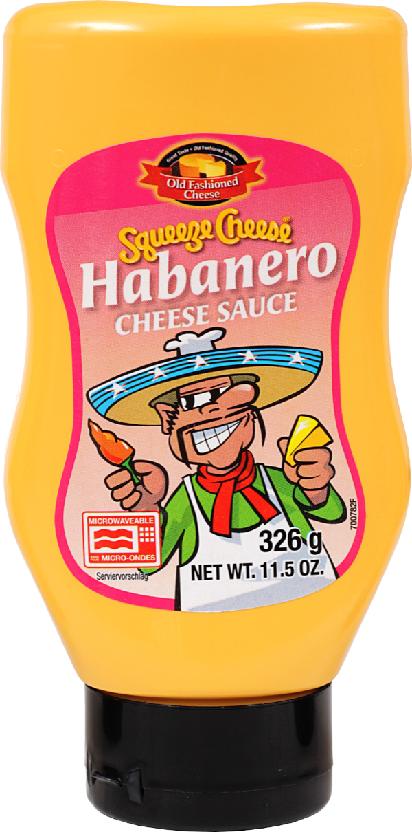 Old Fashioned Foods - Squeeze Cheese "Habanero" (326 g)
