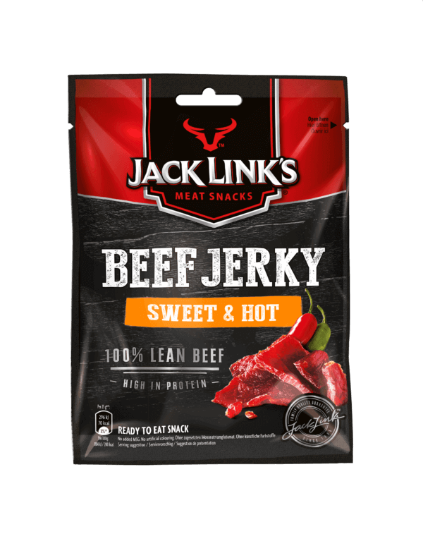 Jack Link's - Beef Jerky "Sweet & Hot" (60 g)