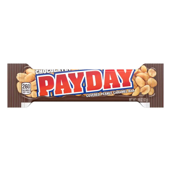 Hershey's - PAYDAY Covered Peanut Caramel Bar "Chocolatey" (52 g)