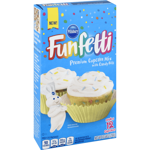 Pillsbury - Premium Cake & Cupcake Mix with Candy Bites "Funfetti" (298 g)
