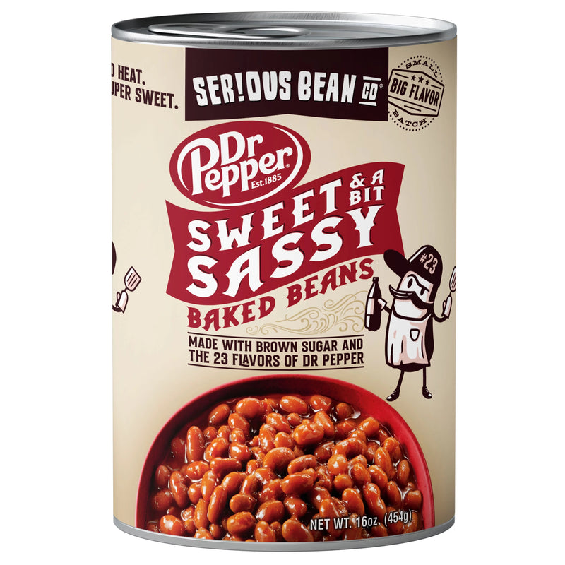 Serious Bean - Dr Pepper Baked Beans "Sweet & a bit Sassy" (454 g)