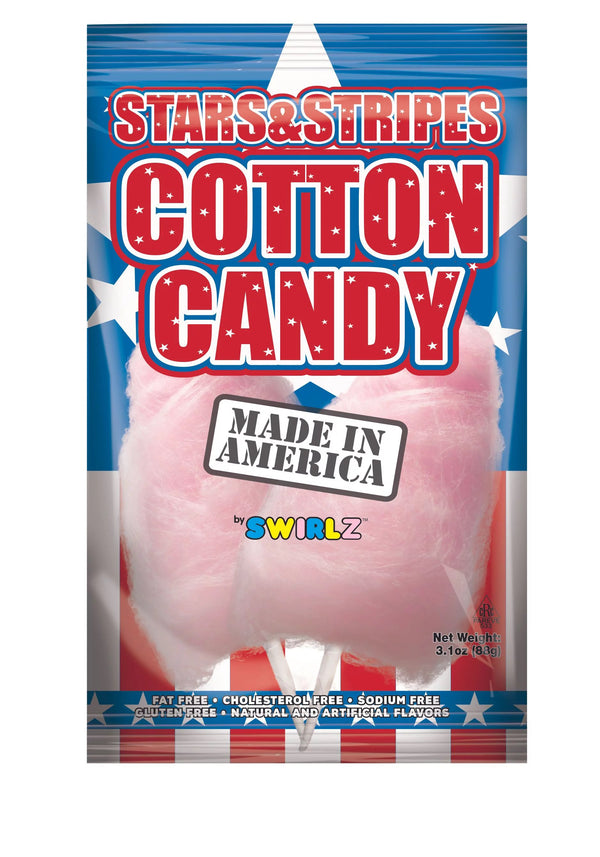 Swirlz - Cotton Candy "Stars & Stripes" (88 g)