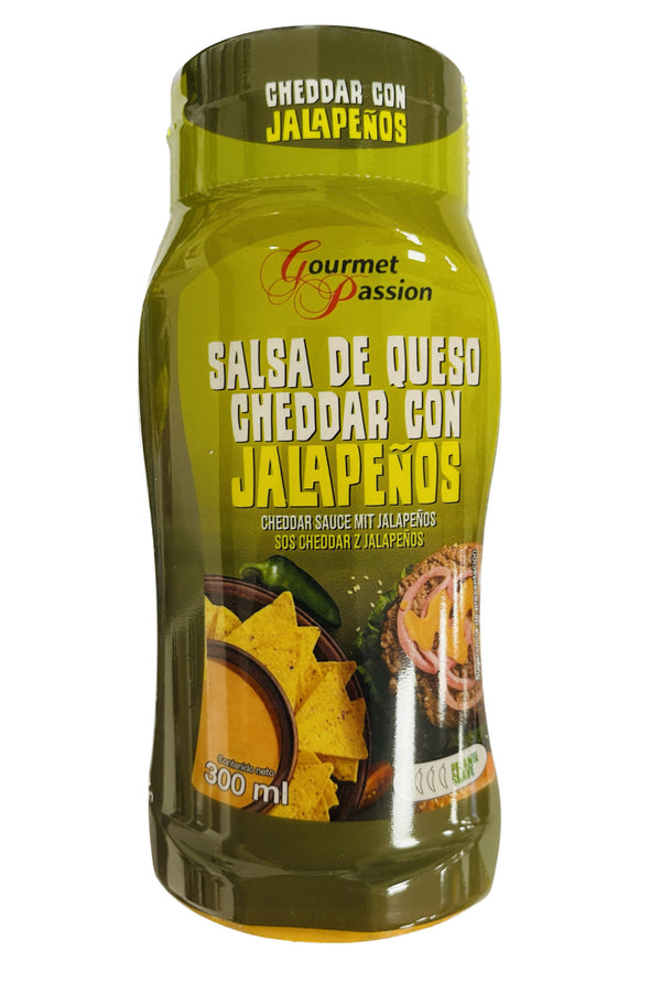 Queso Don Ignacio - Squeeze "Cheddar Sauce mit Jalapenos" (300 ml)