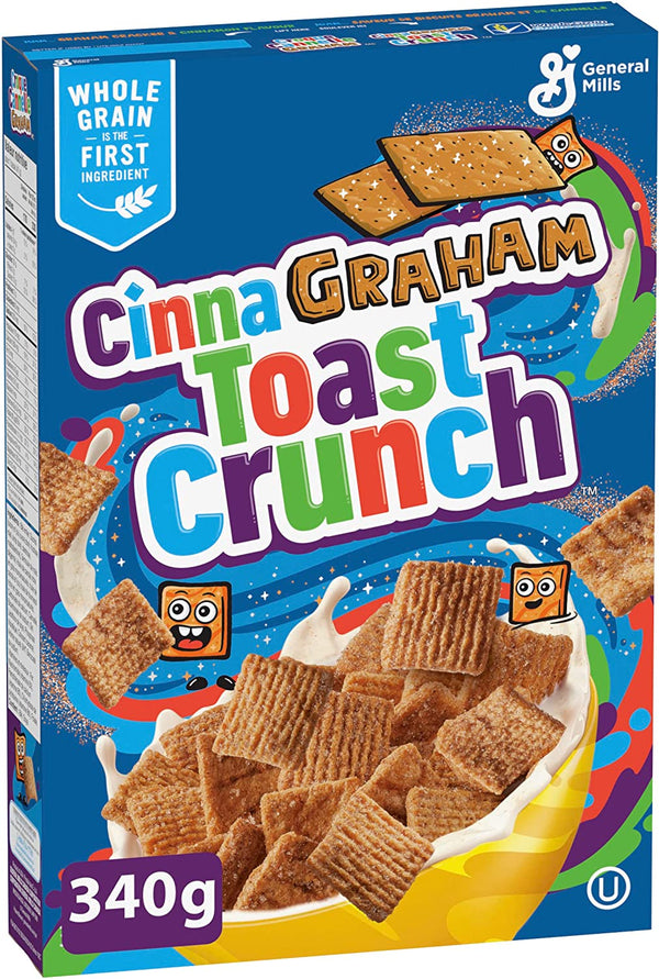 General Mills - Cereal "Cinna GRAHAM Toast Crunch" (340 g)