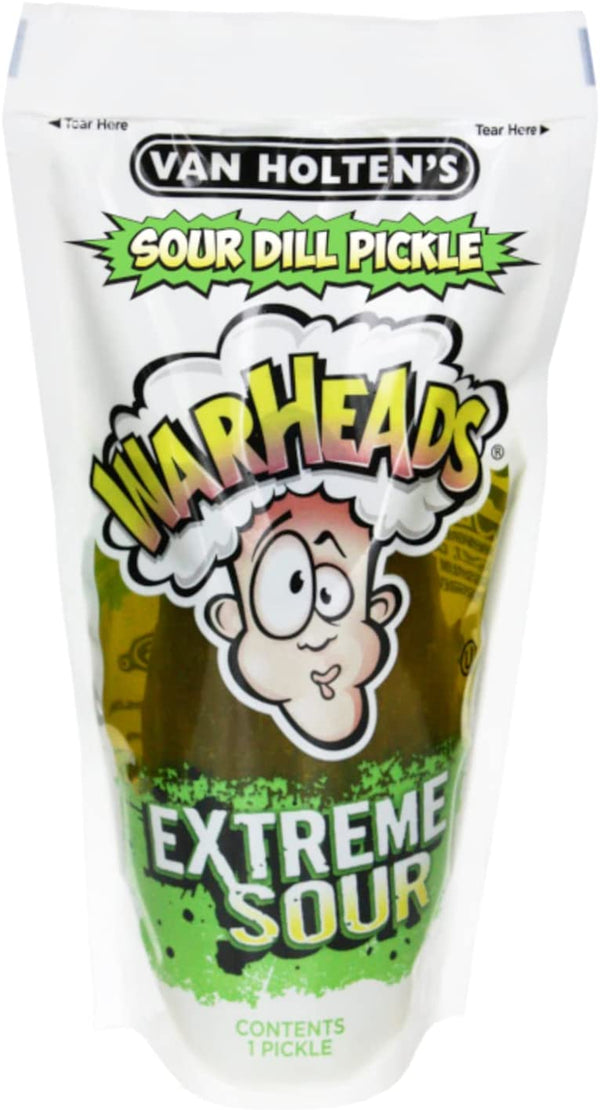 Van Holten's - Sour Dill Pickle "WARHEADS" (140 g)