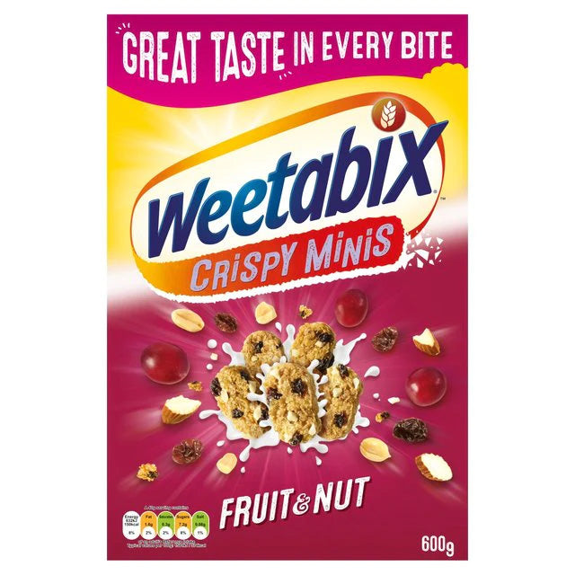 Weetabix - Cereal Crispy Minis "Fruit & Nut" (600 g)