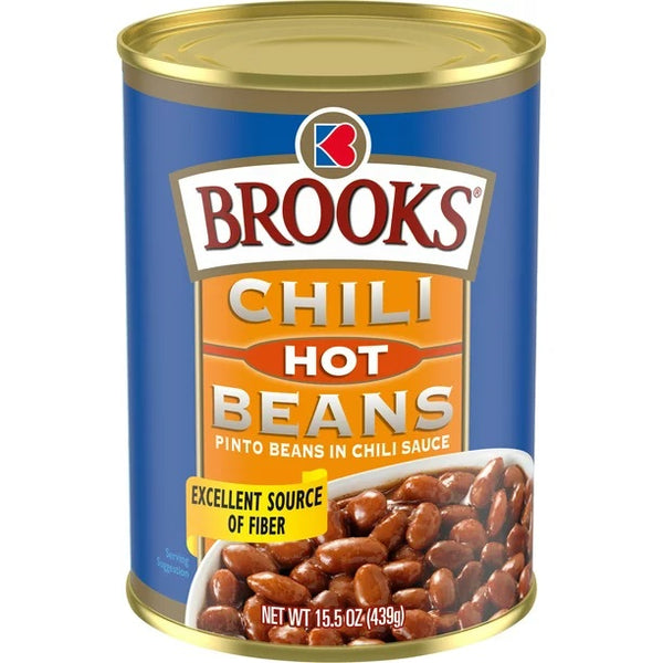 BROOKS - Chili Beans "Hot" (439 g)