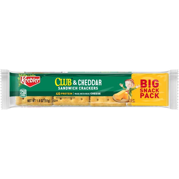 Keebler - Sandwich Crackers "Club & Cheddar" (51 g)