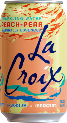 La Croix - "Peach-Pear" (355 ml)