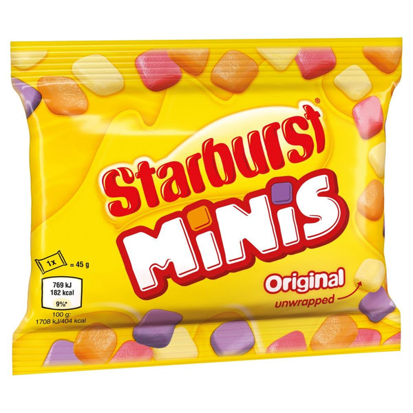 Starburst - Fruit Chews "Original Minis" (45 g)