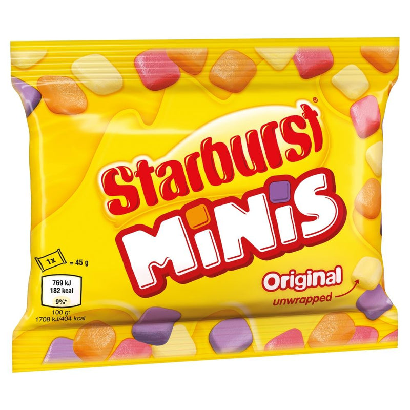 Starburst - Fruit Chews "Original Minis" (45 g)