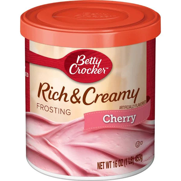 Betty Crocker - Frosting Rich & Creamy "Cherry" (453 g)