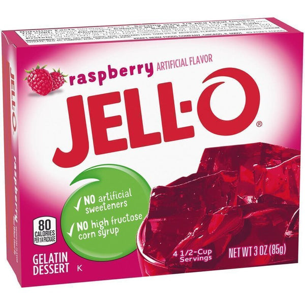 JELL-O - Instant Gelatin Dessert "raspberry" (85 g)