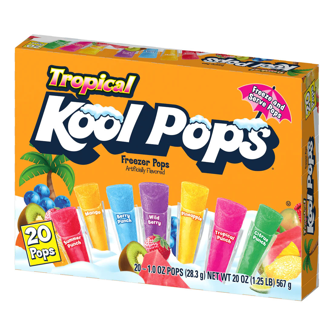 Kool Pops - Freezer Pops "Tropical" (567 g)